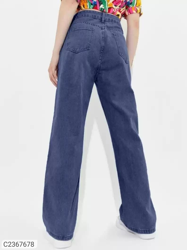 Skrit Blue Fall High Rise Jeans C2367678