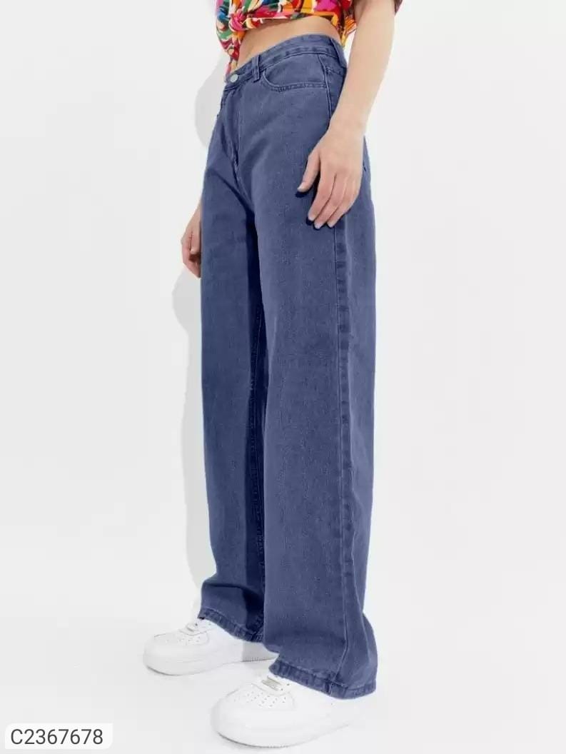 Skrit Blue Fall High Rise Jeans C2367678