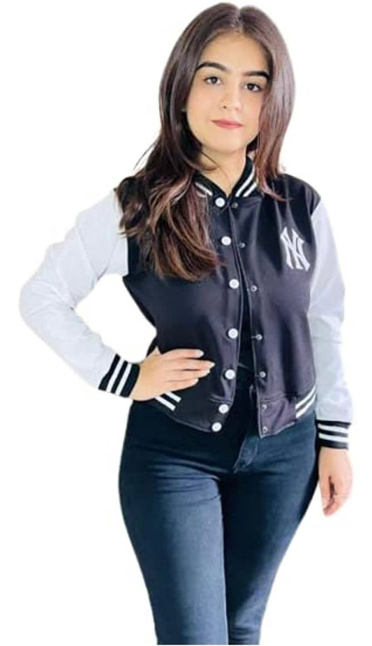 Nyc varsity jacket - Black - C2369616