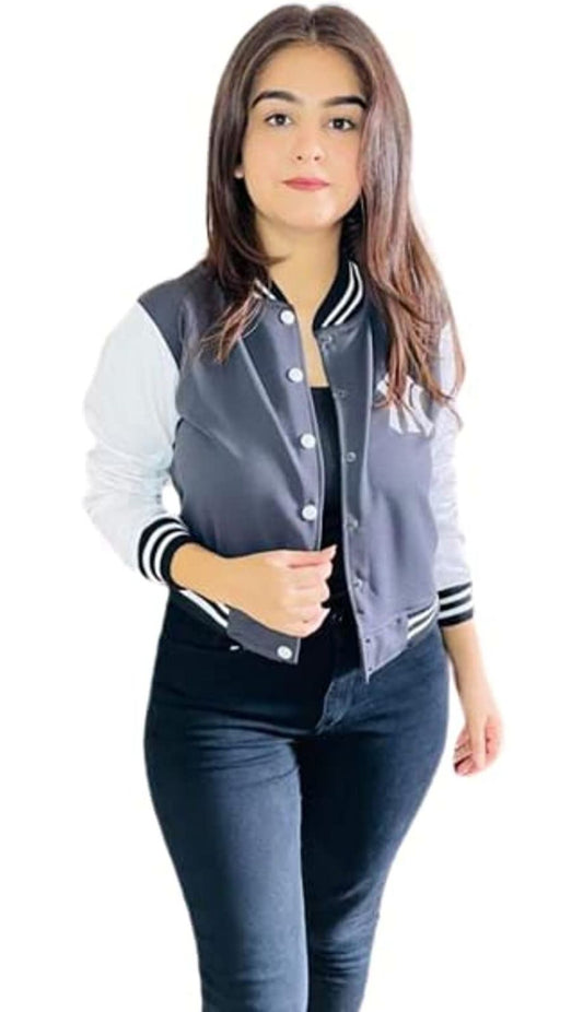 Nyc varsity jacket - Grey - C2369617