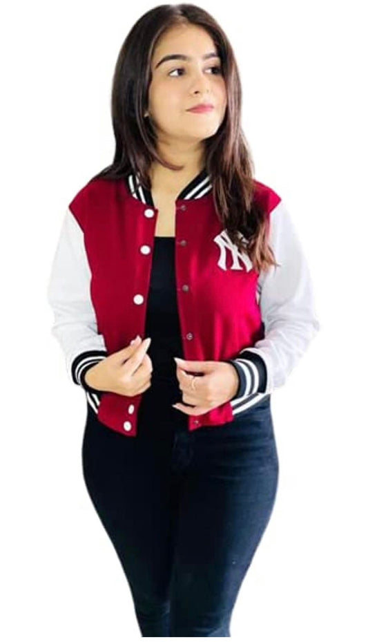 Nyc varsity jacket - Red - C2369615