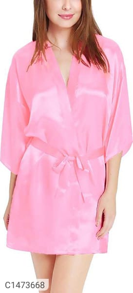Pink Women's Sartin Jurken